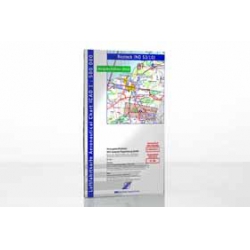 ICAO Chart Rostock 2012, folded, paper from DFS Deutsche Flugsicherung GmbH