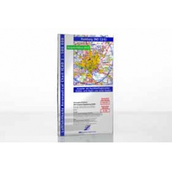 ICAO Chart Hamburg 2012, folded, paper + night routes from DFS Deutsche Flugsicherung GmbH