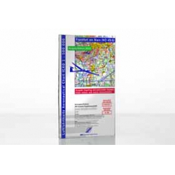 ICAO Glider Chart Frankfurt 2012, folded, laminated from DFS Deutsche Flugsicherung GmbH
