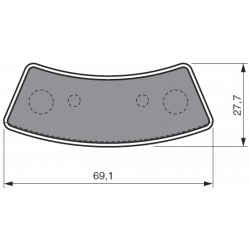 GOLDfren Brake Pads 918R from GOLDfren