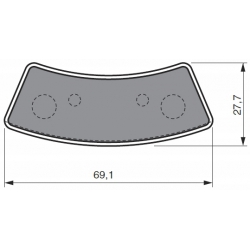 GOLDfren Brake Pads 919R from GOLDfren