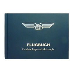 Log Book Glider and Powerglider Blue Cloth Bound - German from Linkdesign