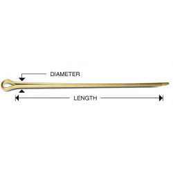 MS9245-23 Split Cotter Pin