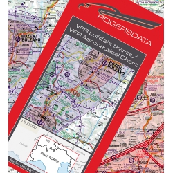 Rogers Data VFR Chart Italy North from Rogers Data GmbH