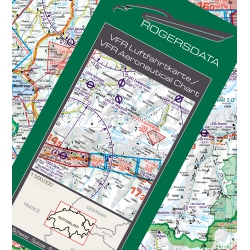 Rogers Data VFR Chart Switzerland from Rogers Data GmbH