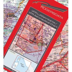 Rogers Data VFR Chart Italy West from Rogers Data GmbH