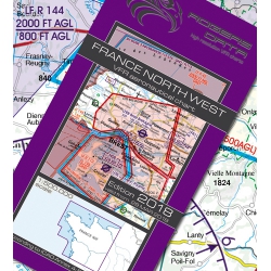 Rogers Data VFR Chart France North West from Rogers Data GmbH