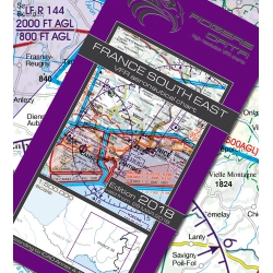 Rogers Data VFR Chart France South East from Rogers Data GmbH