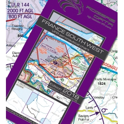 Rogers Data VFR Chart France South West from Rogers Data GmbH