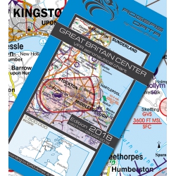 Rogers Data VFR Chart Great Britain South from Rogers Data GmbH