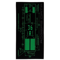 Rogers Data Beachtowel - Runway Markings from Rogers Data GmbH