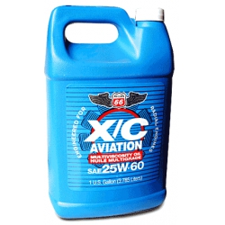 PHILLIPS 66 XC AVIATION OIL 25W60 GALLON (1045484)