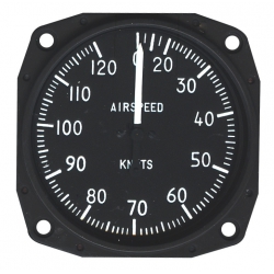 SKYSPORTS 3-1/8 AIRSPEED INDICATOR (BK-14A)