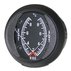 SWIFT 2" ROUND DUAL EGT 200-900C (DE1-90C)