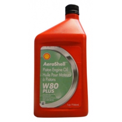 AEROSHELL OIL W80 PLUS - QUART