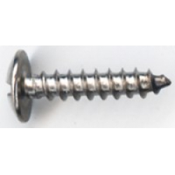 4X1/4-A-Tr-Sh Stainless Steel Slot Sm Screw
