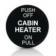 " CABIN HEATER " INSERTROUND