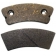 RAPCO RA66-106 8 PACK BRAKE LINING KIT