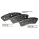 CLEV BRAKE LINING 66-105 4PK