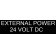 EXT POWER 24 VOLT DC