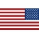 AMERICAN FLAG DECAL STRAIGHT 8" RIGHT