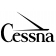 CESSNA WITH WING PLACARD RED