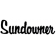 SUNDOWNER DECAL - BLACK