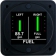 ASL FUEL LEVEL CESSNA PENNYCAP TWO TANK FL212