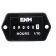 ENM QUARTZ DC ANALOG HOUR METER T41E45 10-80V