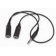 PILOT USA PA 73S DUAL HEADPHONE .25 TO ONE HEADPHONE ADAPTER