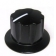 RHEOSTAT FINGER-TIP KNOB BLK