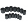 SUNEX 13PC 1/2" SOCKET SET