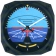 9063 ARTIFICAL HORIZON WALL CLOCK