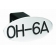 OH-6A OVAL BLCK 2" HITCH COVER
