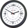 ZULU TIME 24HR WALL CLOCK