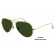 RAY-BAN AVIATOR ARISTA G-15XLT 58MM