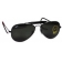 RAY-BAN AVIATOR OUTDRS BLK 58M