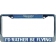 ID RATHER BE FLYING LICENSE PLATE FRAME BLUE/WHITE