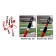 AIRCRAFT TIEDOWNS BLACK-RED
