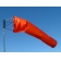 AWS WINDSOCK 4"X15" ORANGE