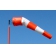 AWS WINDSOCK 4"X15" ORANGE & WHITE