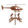 HELICOPTER ROOF WEATHERVANE