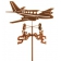 TWIN ROOF WEATHERVANE