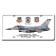 F16C FIGHTING FALCON METAL LICENSE PLATE 12X6