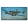 BEECHCRAFT METAL LICENSE PLATE 12X6