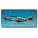 LICENSE PLATE P-51 MUSTANG