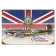 SPITFIRE UNION JACK METAL SIGN 18X12