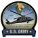 ARMY BLACKHAWK METAL SIGN 16X15