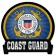 COAST GUARD METAL SIGN 16X15