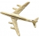 BOEING 707 (3-D CAST) TACKETTE GOLD